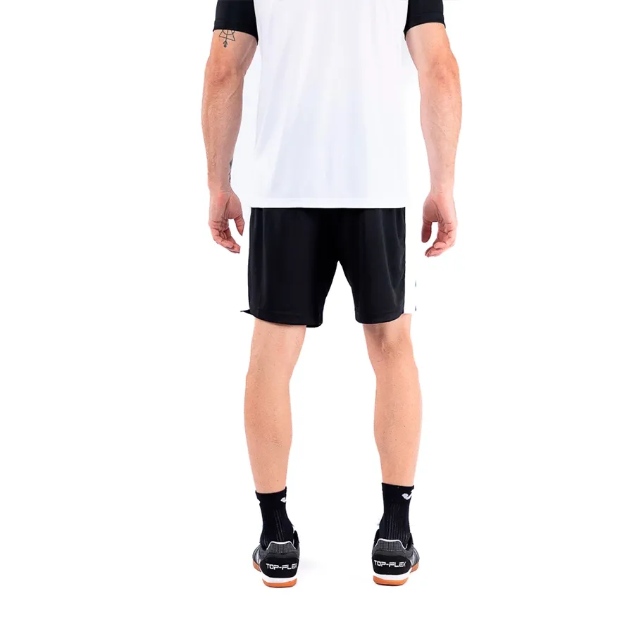 Imagen 2 de 4 de Shorts Joma Short Maxi 102-NEGRO/BLANCO