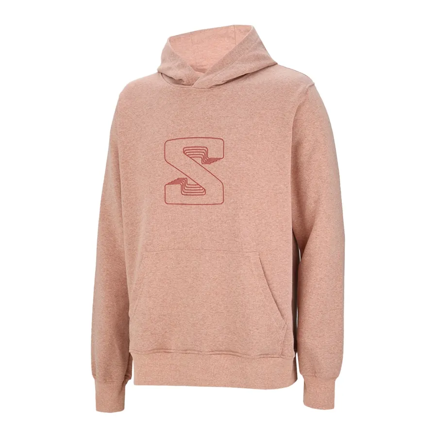 Imagen 0 de 4 de Buzo Salomon Logo Hoodie II-BORDO