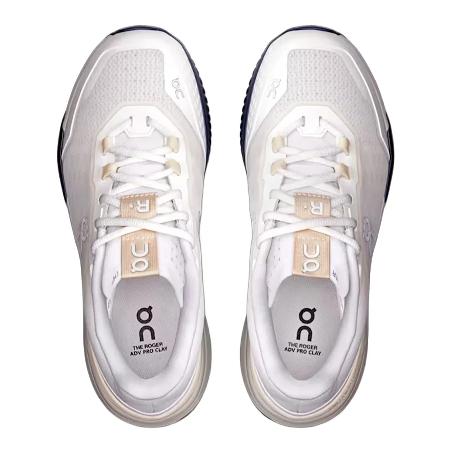 Imagen 3 de 5 de Zapatillas On The Roger Advantage Pro Clay-BLANCO/BEIGE