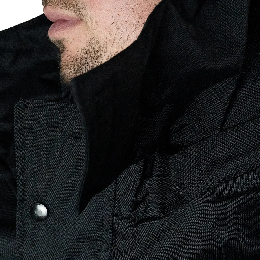Imagen 4 de 9 de Campera Mitre de Abrigo Gimnasia y Esgrima 25-NEGRO/BLANCO