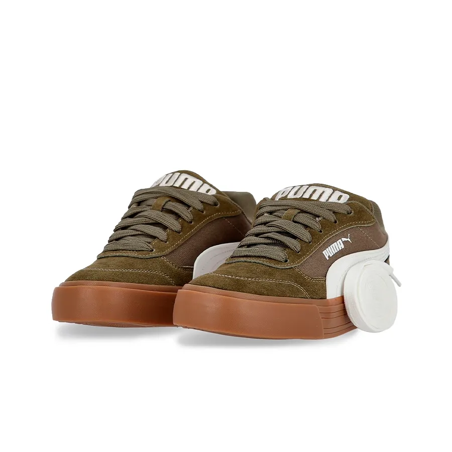 Imagen 1 de 5 de Zapatillas Puma CC Park Vulc-VERDE OLIVA/BLANCO