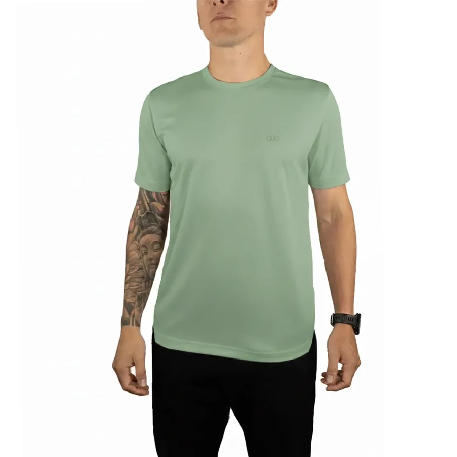 Imagen 0 de 5 de Remera Kamp Ultrarun con Recortes Laterales-VERDE