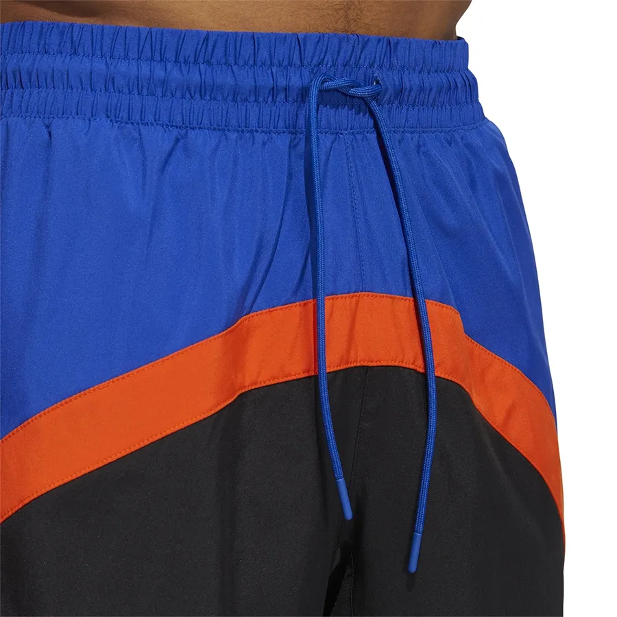 Imagen 1 de 6 de Shorts adidas Galaxy-AZUL/NEGRO/NARANJA