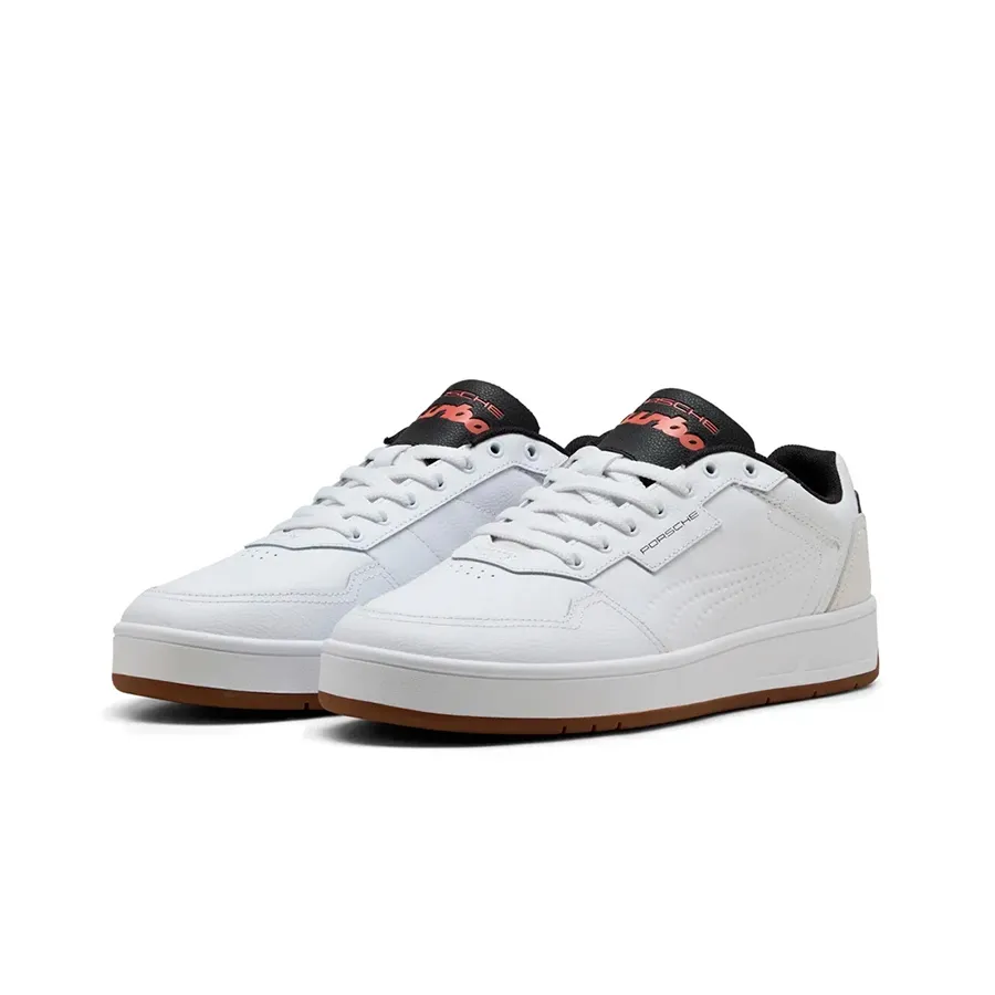 Imagen 1 de 7 de Zapatillas Puma Porsche Court Classic Lux-BLANCO/NEGRO