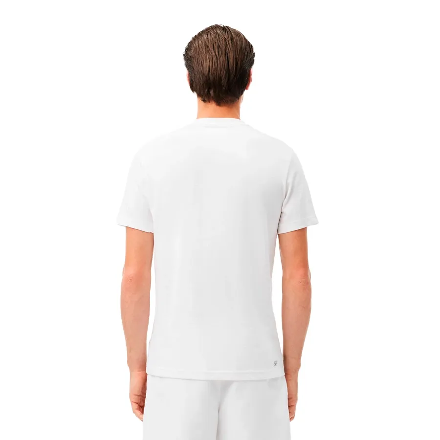 Imagen 1 de 4 de Remera Lacoste deportiva-BLANCO/VERDE