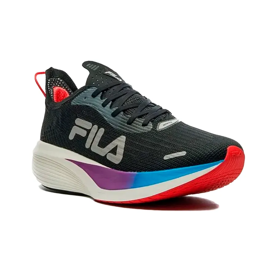Imagen 1 de 9 de Zapatillas Fila Racer Carbon 2-NEGRO/AZUL/VERDE AGUA