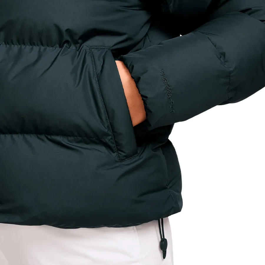 Imagen 2 de 3 de Campera Nike Fleece Sportswear-VERDE OSCURO