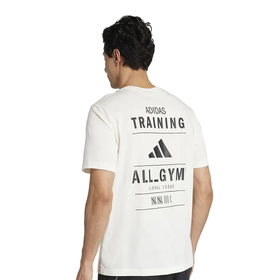 Imagen 3 de 5 de Remera adidas Graphic De Categoría Climacool-BLANCO