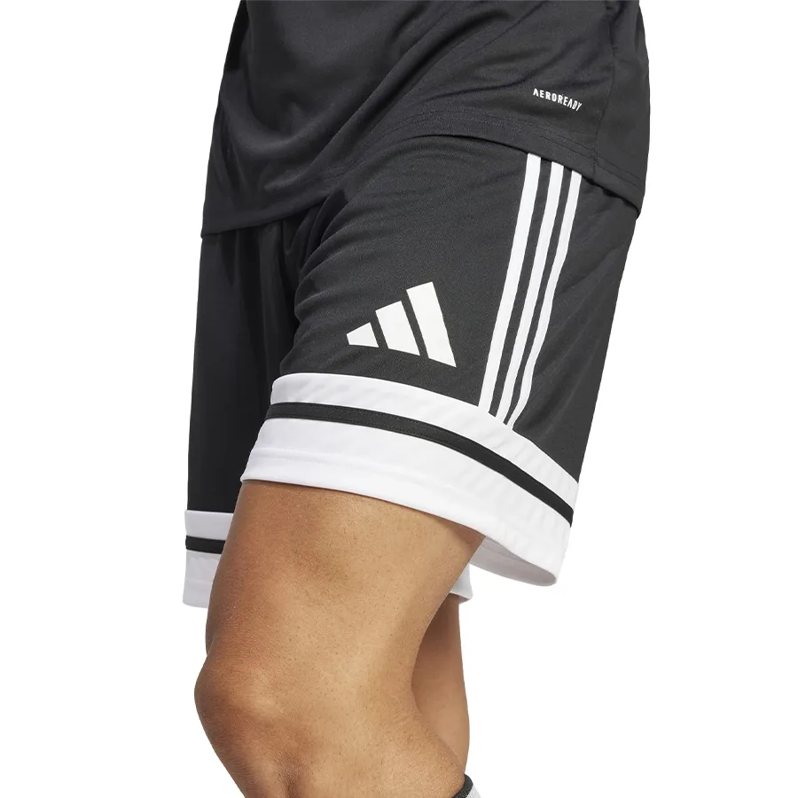 Imagen 3 de 5 de adidas Shorts  Squadra 25-NEGRO/BLANCO