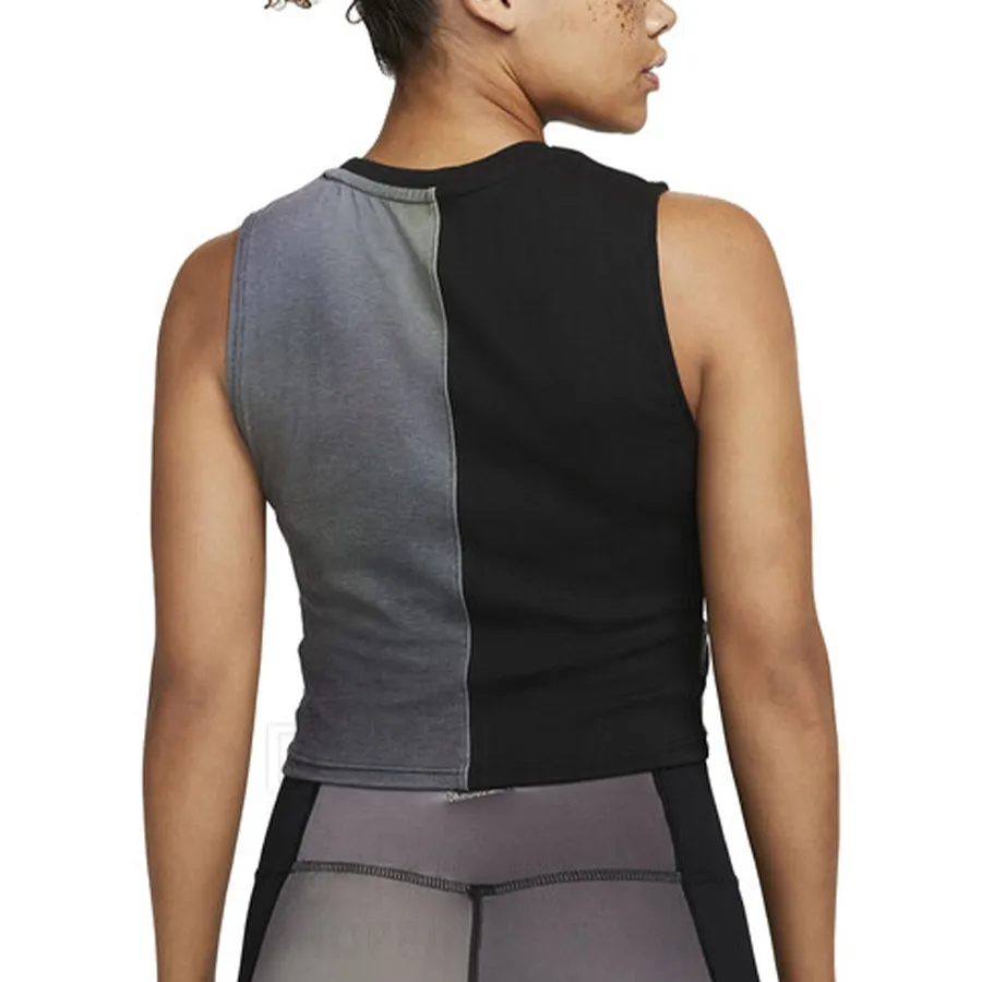 Imagen 1 de 5 de Musculosa Nike Dri-FIT Printed Tank-GRIS/NEGRO