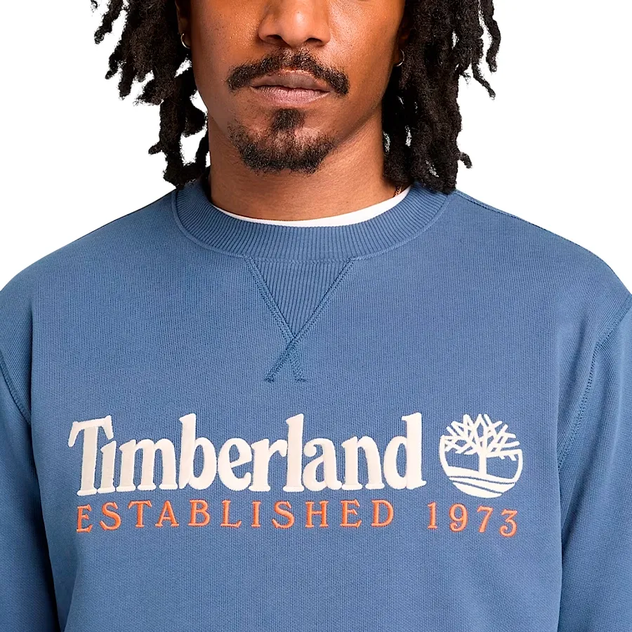 Imagen 3 de 4 de Buzo Timberland Embroidered Logo-AZUL