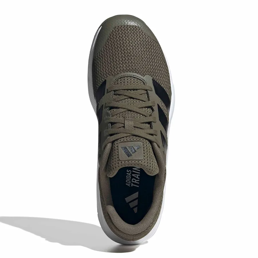 Imagen 3 de 7 de Zapatillas adidas Dropset Base Training-OLIVA/BLANCO/NEGRO/ROJO