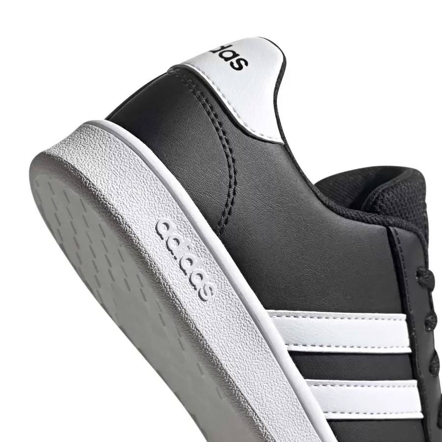 Imagen 4 de 5 de Zapatillas adidas Grand Court K-NEGRO/BLANCO