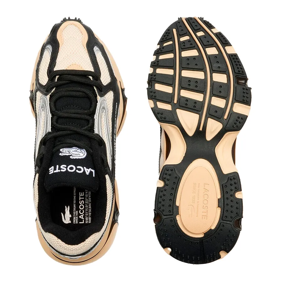 Imagen 3 de 6 de Zapatillas Lacoste L003 2k24-BEIGE/NEGRO