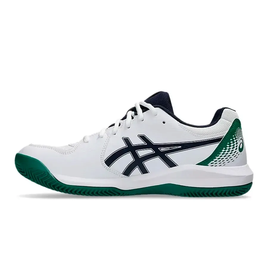 Imagen 2 de 6 de Zapatillas Asics Gel-Dedicate 8 Clay-BLANCO/NEGRO/VERDE