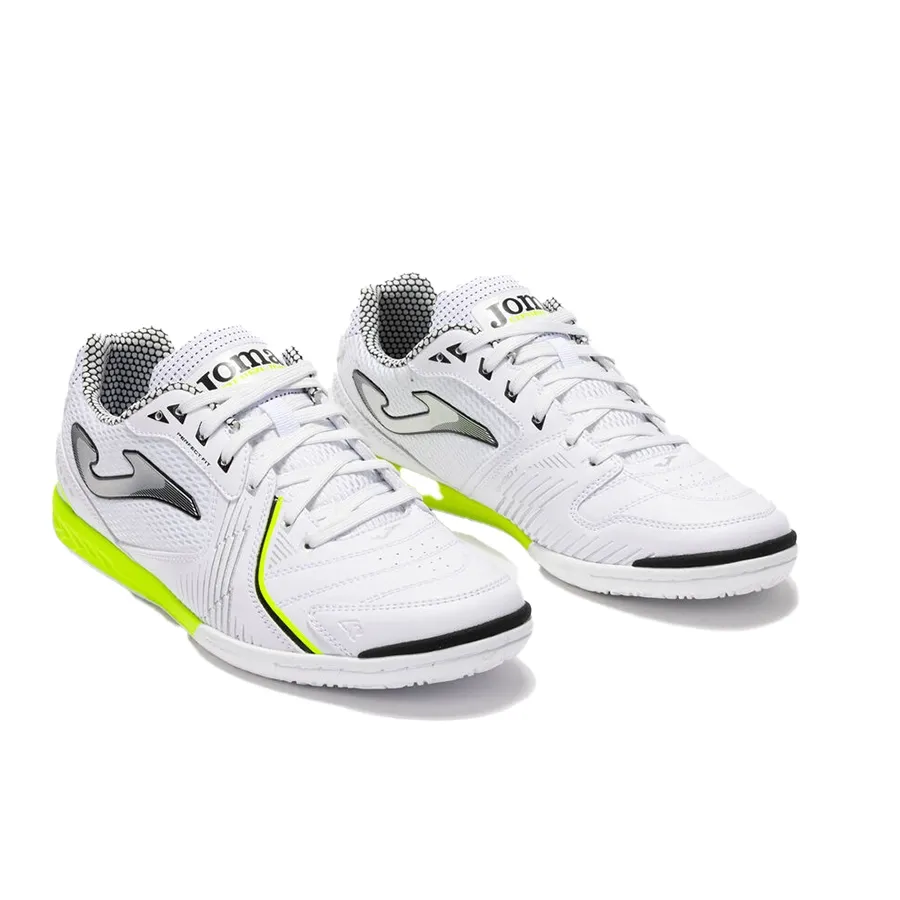 Imagen 1 de 4 de Botines Joma F5 Dribling 25 In-BLANCO/AMARILLO FLUOR