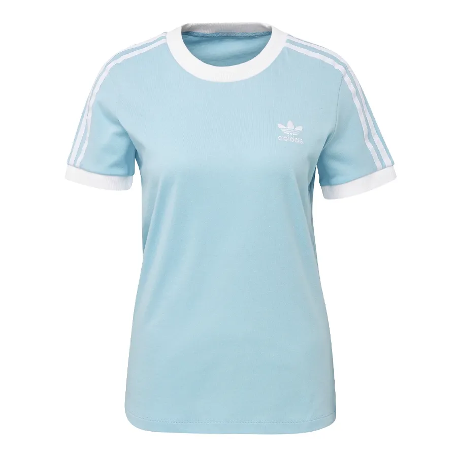 Imagen 0 de 3 de Remera adidas originals 3 Stripes-CELESTE/BLANCO