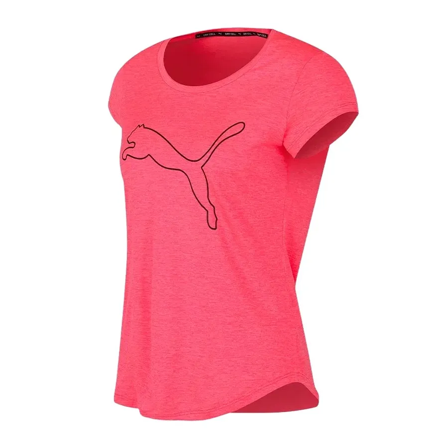 Imagen 0 de 2 de Remera Puma Performance Heather Cat-ROSA