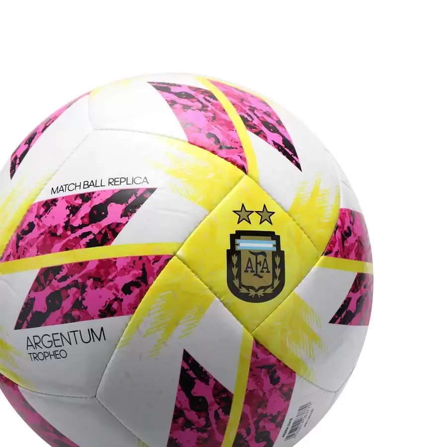 Imagen 1 de 2 de Pelota adidas Afa 18 Tropheo-BLANCO/FUCSIA/AMARILLO