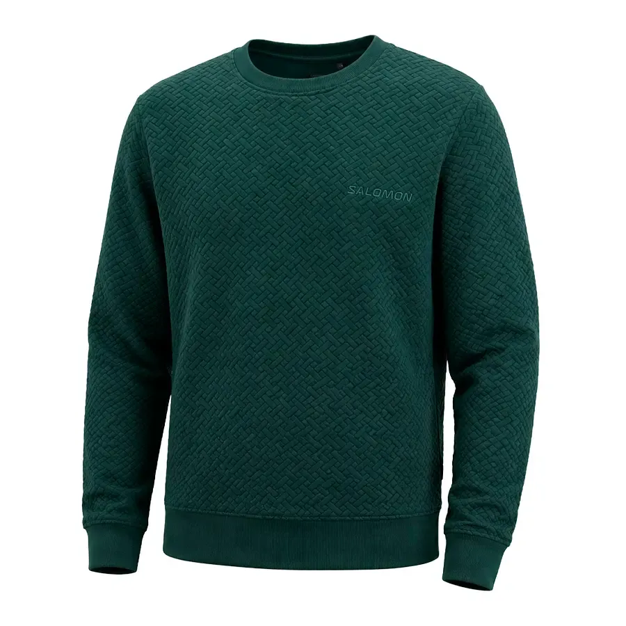 Imagen 0 de 2 de Buzo Salomon Cozy Sweat-VERDE