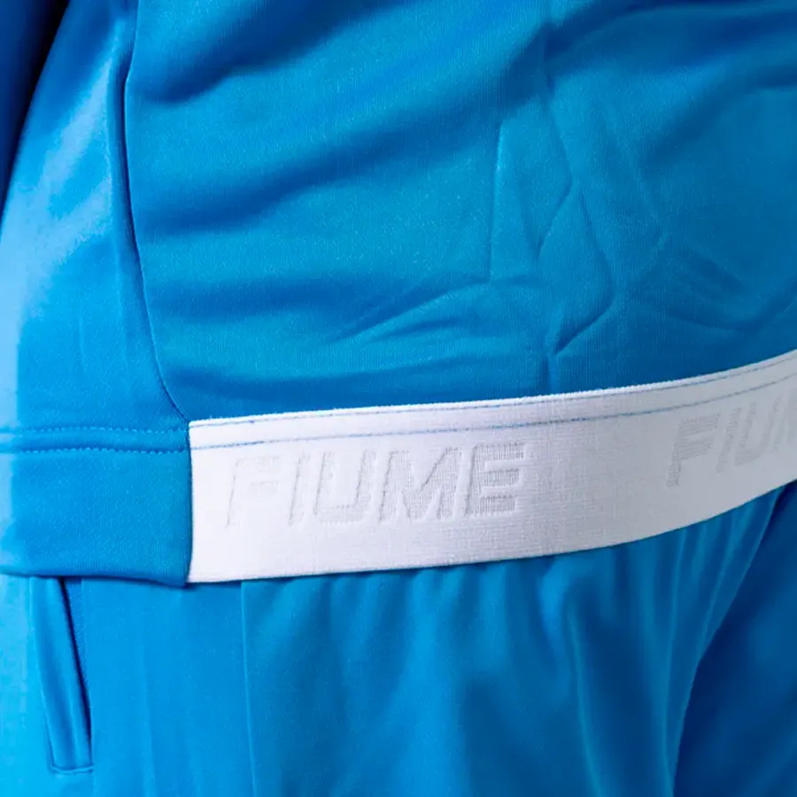 Imagen 4 de 5 de Buzo Fiume Sport Medio Cierre Competition Godoy Cruz 25-AZUL/BLANCO