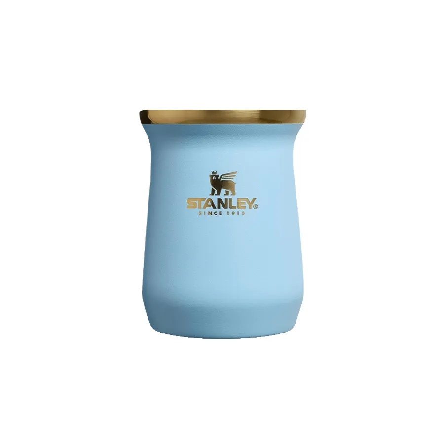Imagen 0 de 5 de Mate 236 ml. Messi x Stanley 1913-CELESTE/DORADO