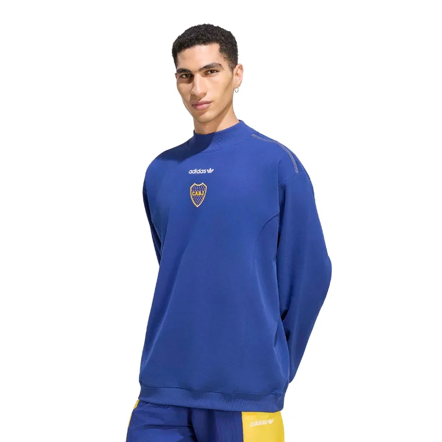 Imagen 0 de 5 de Buzo adidas originals Eqt Boca Juniors-AZUL/AMARILLO