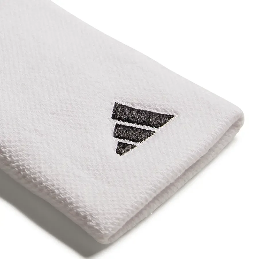 Imagen 2 de 4 de Muñequera adidas Tennis-BLANCO/NEGRO