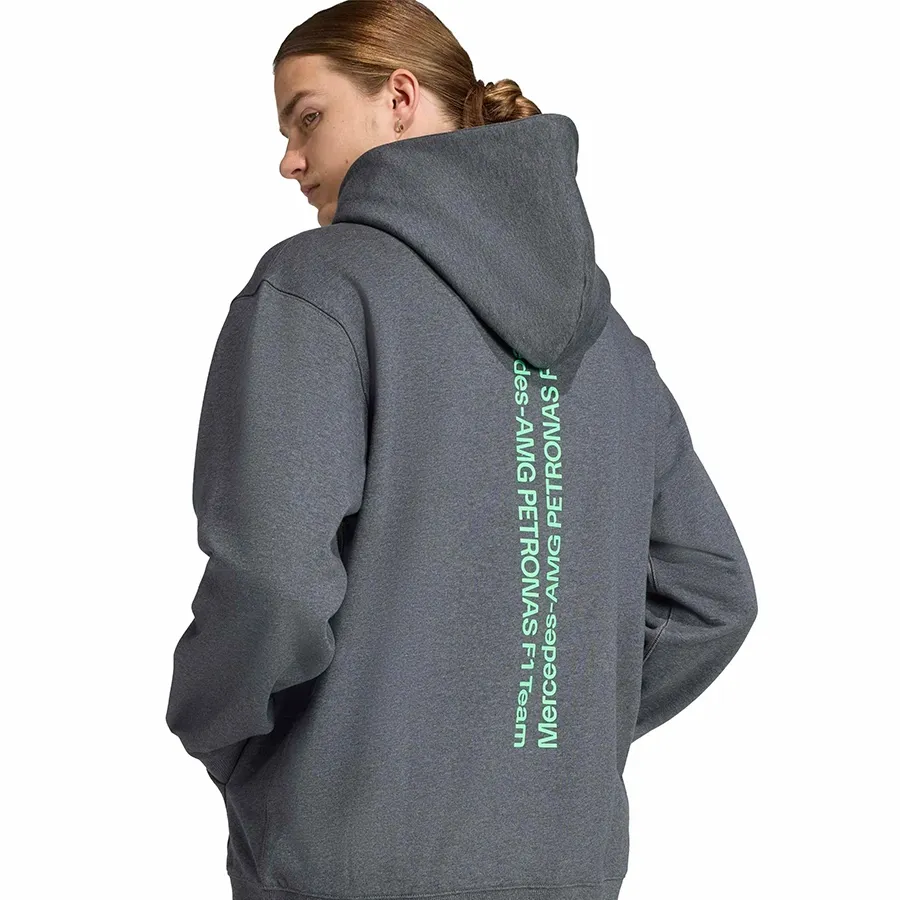 Imagen 2 de 4 de Buzo adidas Sweat Hood Mercedes - AMG Petronas Formula One Team-GRIS