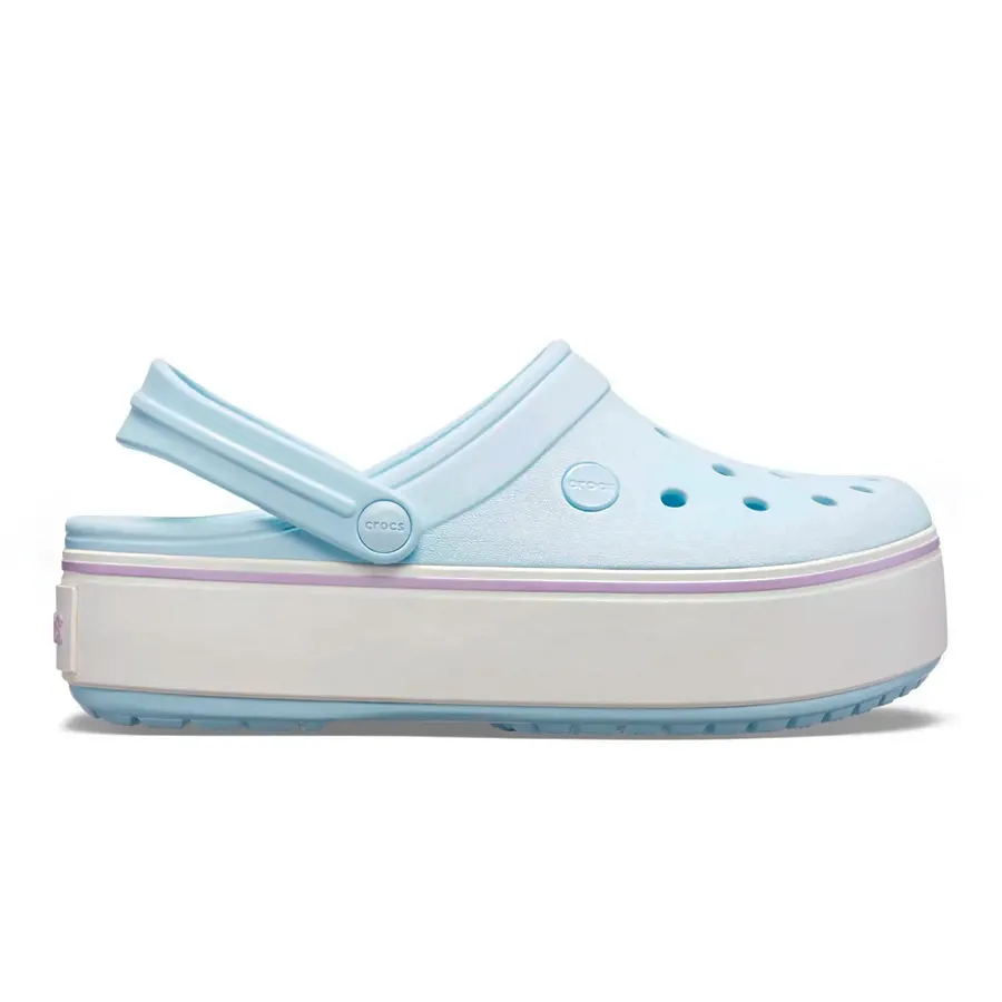 Imagen 0 de 6 de Sandalias Crocs Plataform Clog-CELESTE/LILA