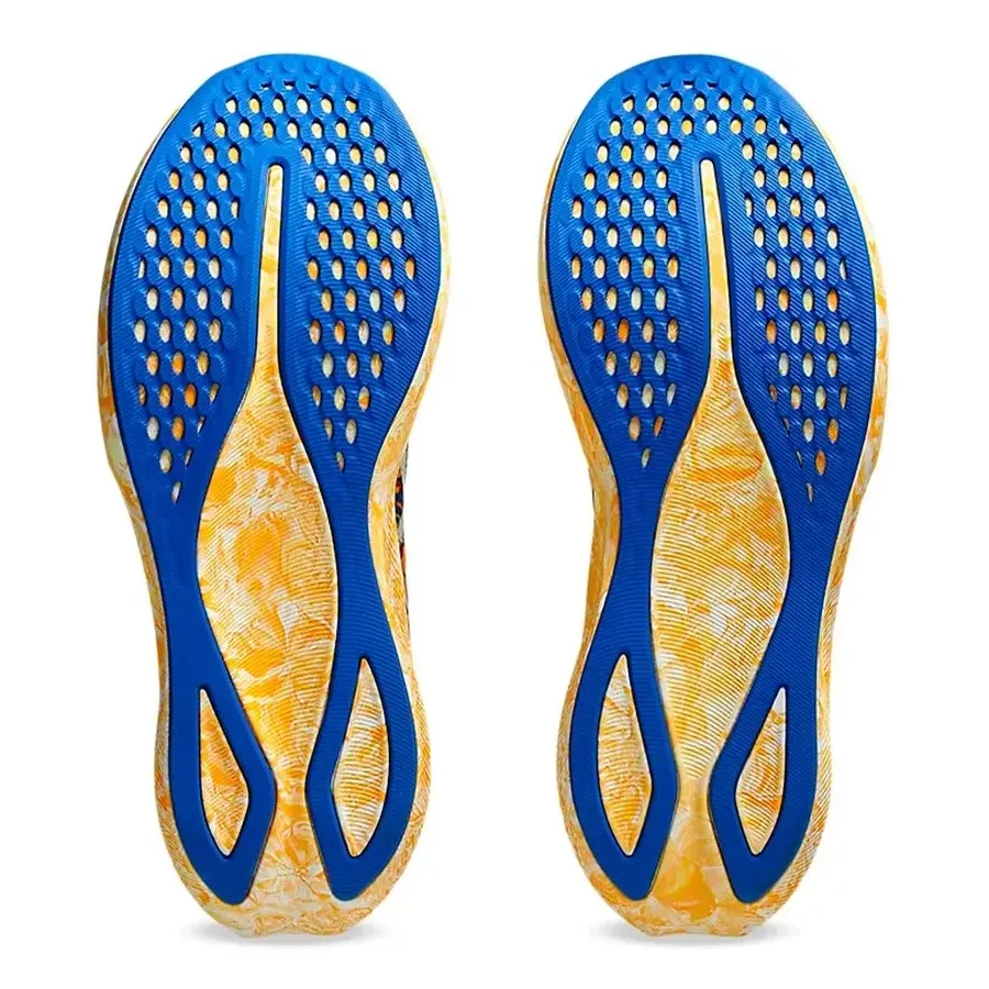 Imagen 4 de 7 de Zapatillas Asics Noosa Tri 16-LIMA/AMARILLO/AZUL