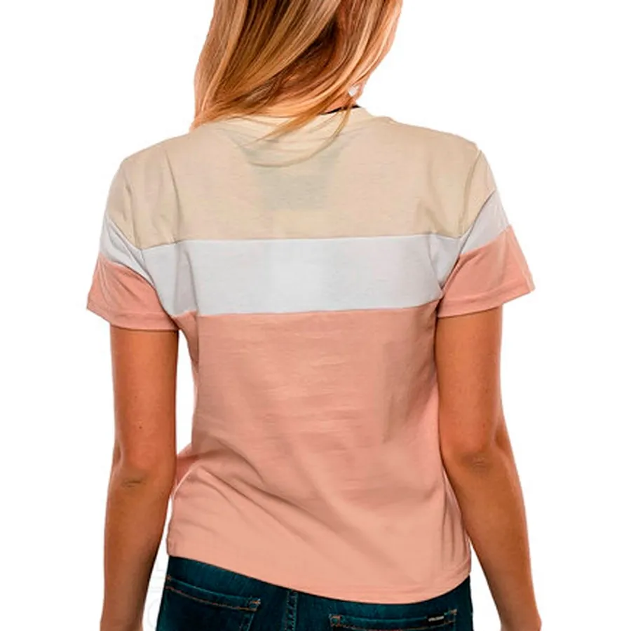 Imagen 1 de 2 de Remera Fila Mery-CRUDO/BLANCO/ROSA
