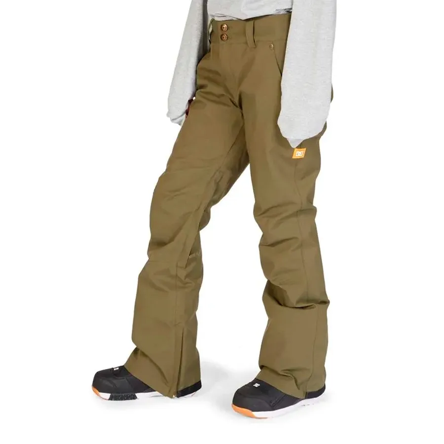 Imagen 1 de 4 de Pantalón Dc Snow Viva-VERDE MUSGO