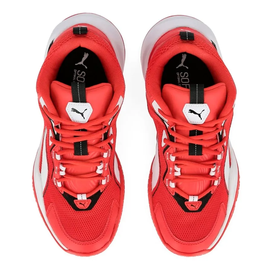 Imagen 3 de 6 de Zapatillas Puma Playmaker 2023-ROJO/BLANCO/NEGRO