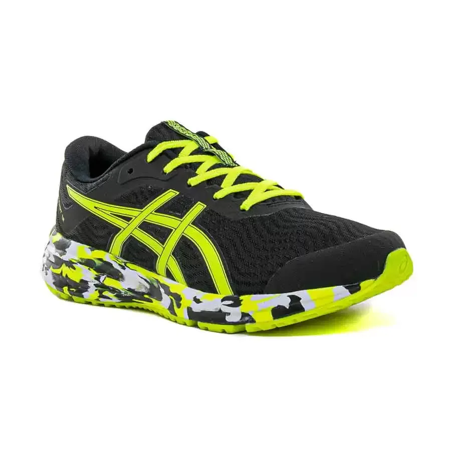 Imagen 2 de 3 de Zapatillas Asics Patriot 12 Noosa M-NEGRO/LIMA/BLANCO
