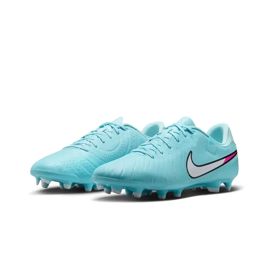 Imagen 1 de 8 de Botines Nike Tiempo Legend 10 Academy Fg-TURQUESA/FUCSIA