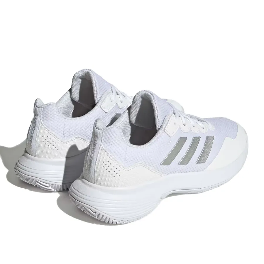Imagen 3 de 9 de Zapatillas adidas Gamecourt 2-BLANCO/PLATA