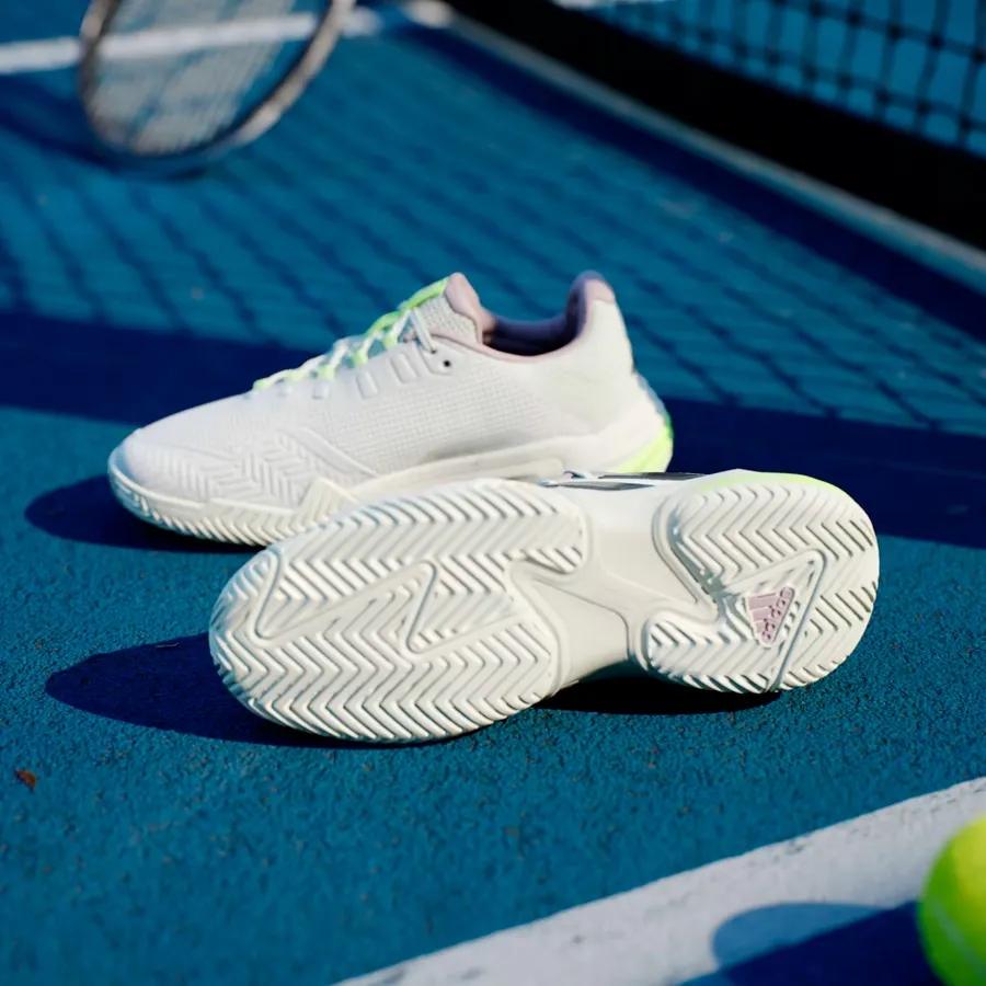 Imagen 3 de 10 de Zapatillas adidas Barricade 13-BLANCO/NEGRO/LIMA