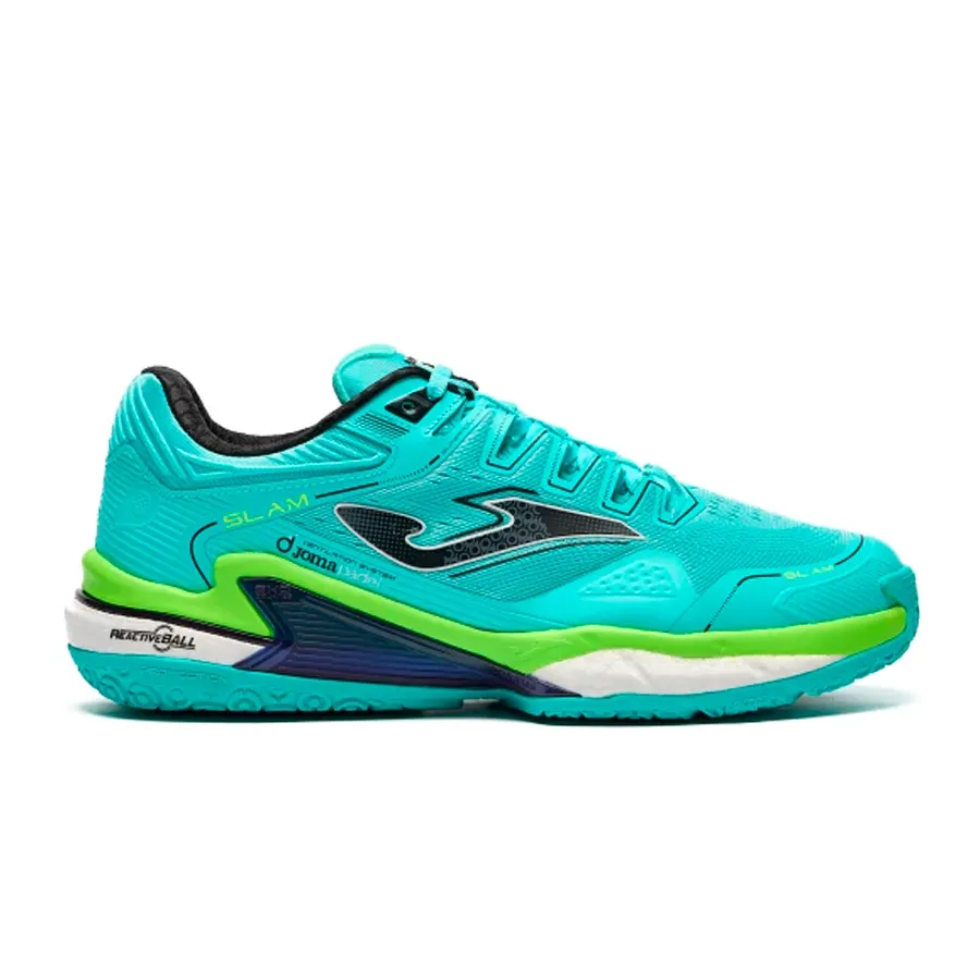 Imagen 0 de 8 de Zapatillas Joma Padel Slam-MENTA/NEGRO/VERDE