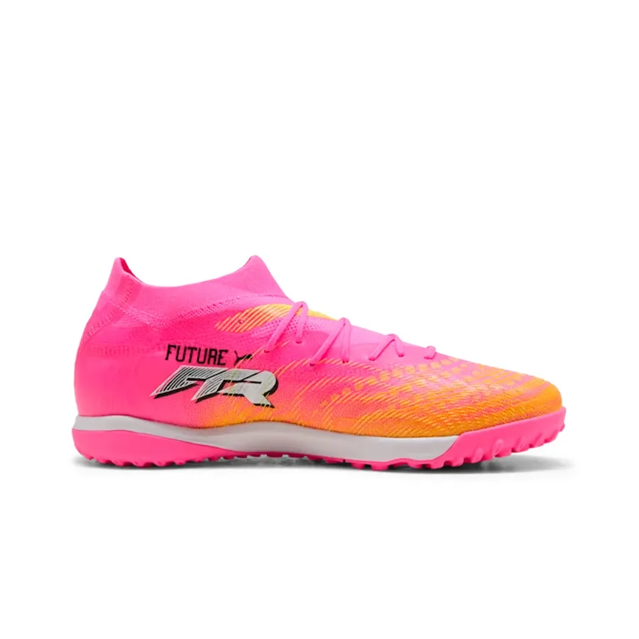 Imagen 1 de 7 de Botines Puma Future 9 Match Tf-ROSA FLUOR/TURQUESA/AMARILLO FLUOR