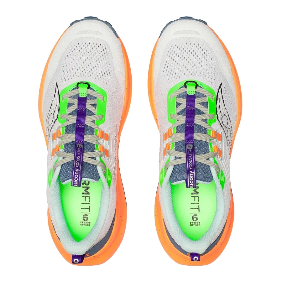 Imagen 3 de 6 de Zapatillas Saucony Xodus Ultra 4-BLANCO/NARANJA/GRAFITO