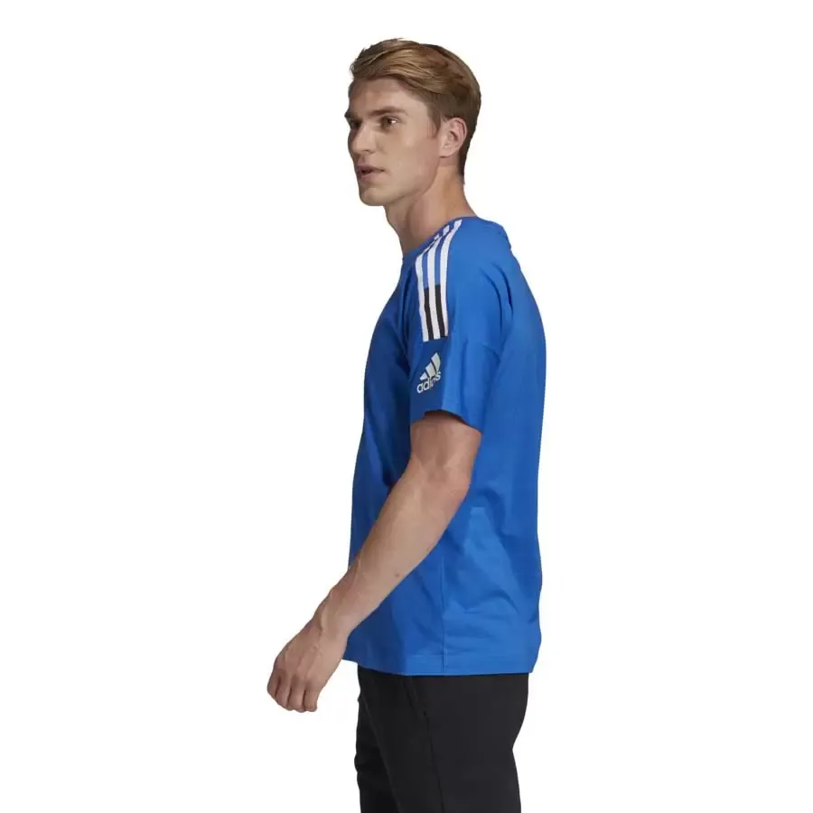 Imagen 1 de 4 de Remera adidas Z.N.E. 3 Tiras-AZUL