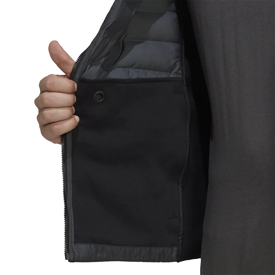 Imagen 3 de 6 de Campera adidas Varilite Hybrid-NEGRO