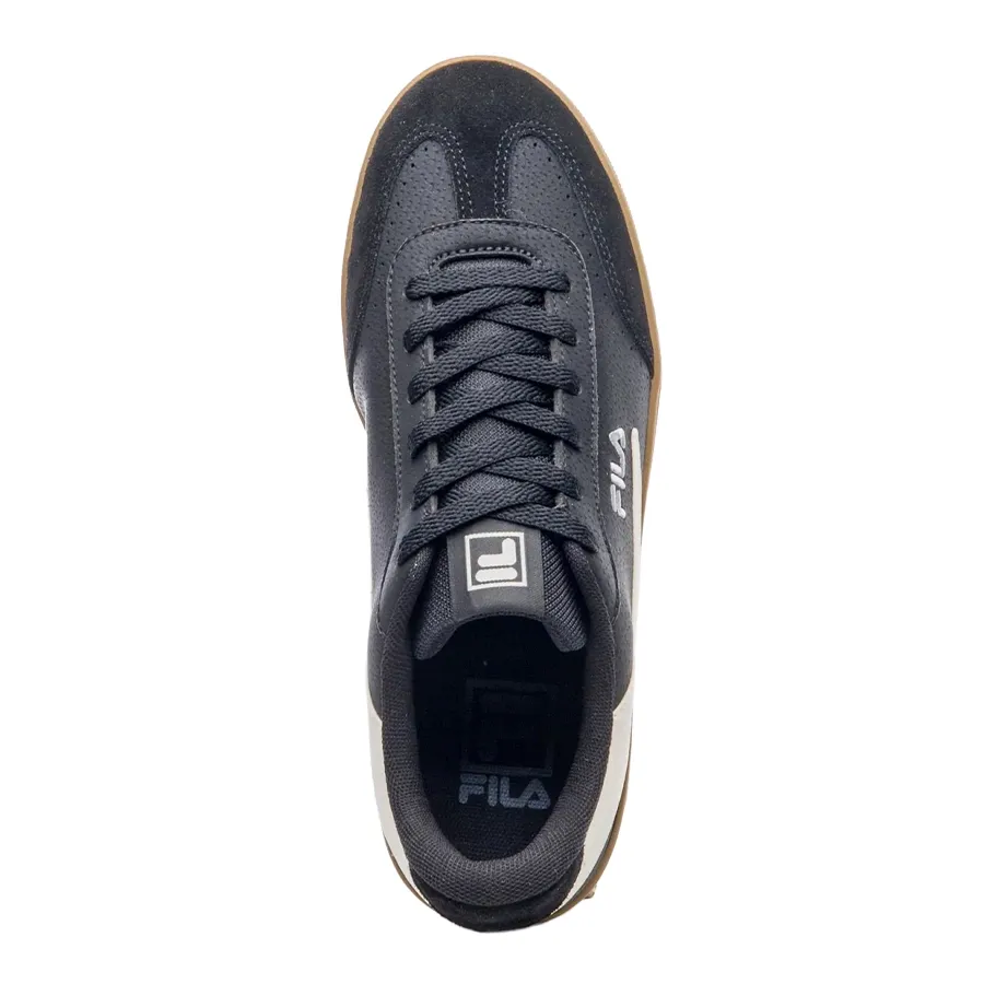 Imagen 3 de 7 de Zapatillas Fila Court 80-NEGRO/CREMA
