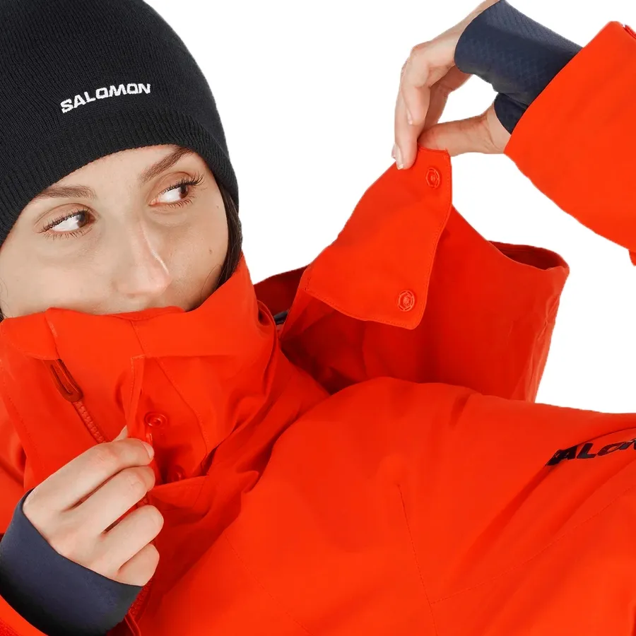 Imagen 5 de 7 de Campera Salomon Brilliant-NARANJA