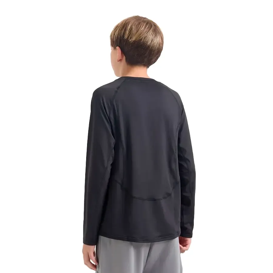 Imagen 3 de 5 de Remera Atomik Manga Larga Cross-NEGRO