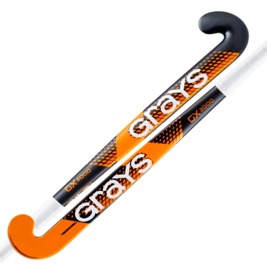 Imagen 2 de 3 de Palo De Hockey Grays Gx 3000 Ultrabow-NEGRO/NARANJA