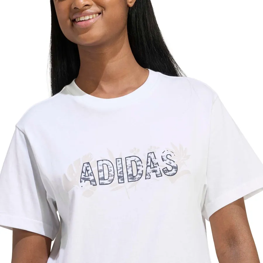 Imagen 4 de 6 de Remera adidas Graphic Animal-BLANCO