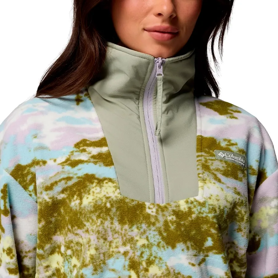 Imagen 3 de 5 de Buzo Columbia Sequoia Grove-VERDE/LAVANDA/CELESTE
