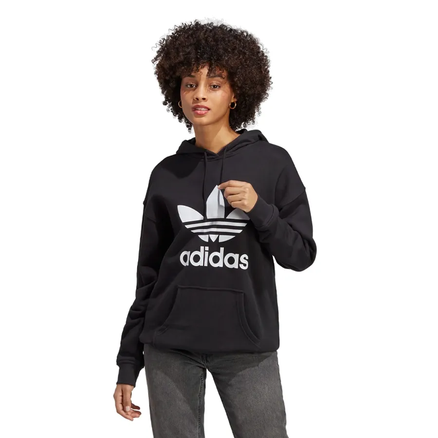 Imagen 0 de 5 de Buzo adidas originals Trf Hoodie-NEGRO/BLANCO